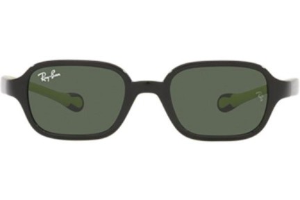 Слънчеви очила Ray-Ban Junior RJ9074S 709471 Правоъгълни Черна