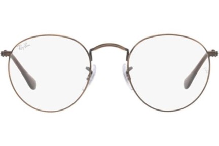 Очила Ray-Ban Round Metal Classic RX3447V 3120 Заоблени Кафява