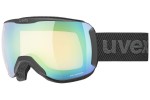 Ски очила uvex downhill 2100 V Black Mat S1-S3 Photochromic С единични стъкла | Shield Черна