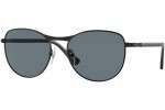 Слънчеви очила Persol PO1002S 11513R Polarized Заоблени Черна