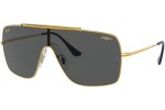 Слънчеви очила Ray-Ban Wings II RB3697 924687 С единични стъкла | Shield Златна