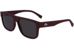 Слънчеви очила Lacoste L6001S 603 Flat Top Червена