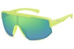 Слънчеви очила Polaroid PLD7047/S 4AN/5Z Polarized С единични стъкла | Shield Зелена