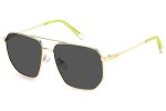 Слънчеви очила Polaroid PLD4141/G/S/X 2F7/M9 Polarized Квадратни Златна