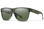 Слънчеви очила Smith LOWDOWNXL2 B59/L7 Polarized Квадратни Зелена