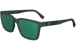 Слънчеви очила Lacoste L6011S 301 Правоъгълни Зелена