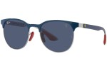 Слънчеви очила Ray-Ban RB8327M F07280 Заоблени Синя