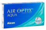 Контактни лещи Месечни Air Optix Aqua (3 лещи)