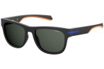 Слънчеви очила Polaroid Active Collection PLD2065/S 0VK/M9 Polarized Квадратни Черна