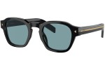 Слънчеви очила Prada PRA16SF 16K04D Polarized Заоблени Черна