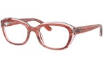 Очила Ray-Ban Junior RY1636 3988 Правоъгълни Розова