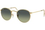 Слънчеви очила Ray-Ban Round Metal RB3447 001/BH Заоблени Златна