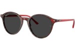 Слънчеви очила Ray-Ban RB2230 141948 Polarized Заоблени Червена