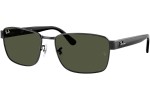 Слънчеви очила Ray-Ban RB3750 002/31 Квадратни Черна