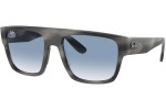 Слънчеви очила Ray-Ban Drifter RB0360S 14043F Квадратни Сива