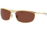 Слънчеви очила Ray-Ban Olympian I Deluxe RB3119M 001/C5 Правоъгълни Златна