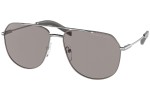 Слънчеви очила Prada PR59WS 08S06M Polarized Пилотни Сребърна