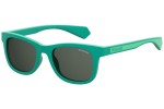 Слънчеви очила Polaroid Junior PLD8031/S 1ED/M9 Polarized Квадратни Зелена