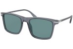 Слънчеви очила Prada PR19XS 01G04D Polarized Квадратни Сива