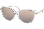 Слънчеви очила Michael Kors Sorrento MK2130U 3005M5 Polarized Око на котка Кристална