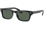 Слънчеви очила Ray-Ban Junior Burbank Jr RJ9083S 100/71 Правоъгълни Черна